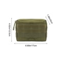 thumbnail image 3 of Btomtd Compatible Gear Pouch 600D Fabric Waist Pack Multi Purpose Organizer Bag For Hiking Camping And Commute, 3 of 6