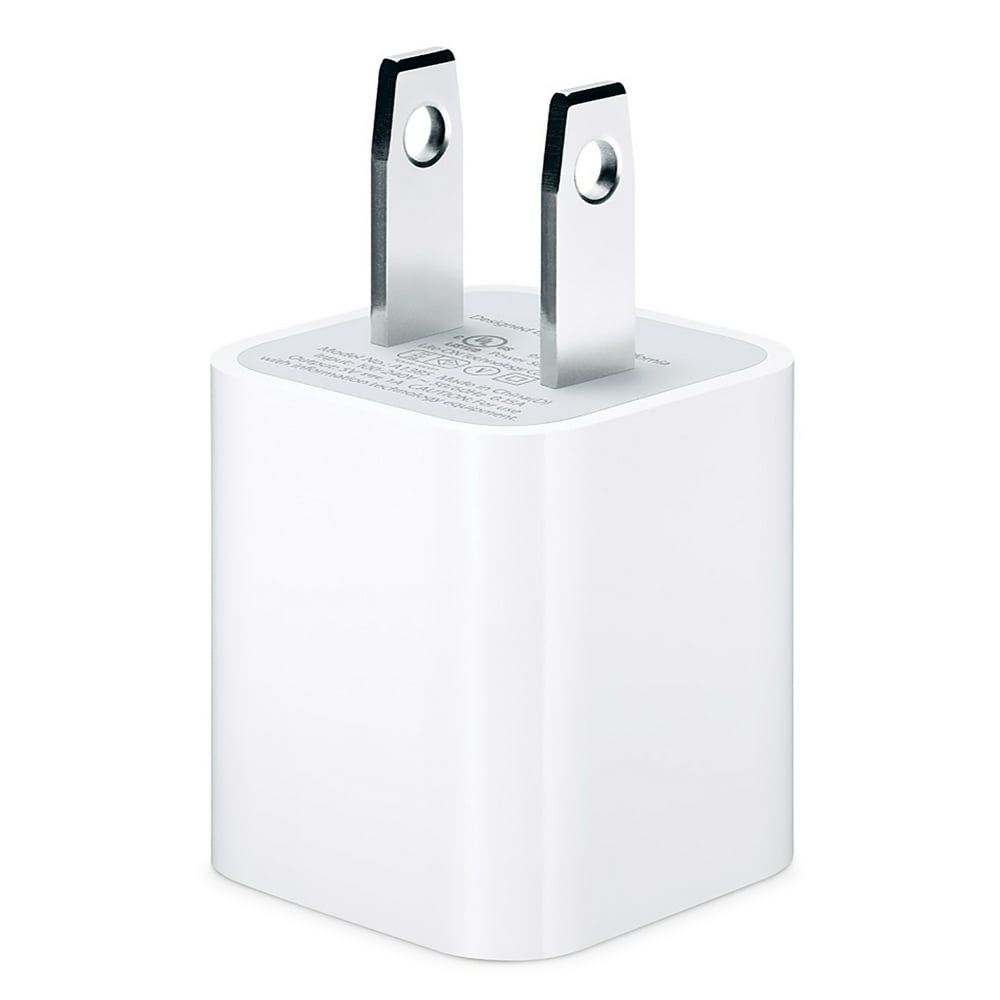 Apple 5W USB Power Adapter White (MD810LL/A) (New, Bulk Packaging