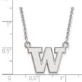 thumbnail image 2 of Washington Small (1/2 Inch) Pendant w/Necklace (14k White Gold), 2 of 4