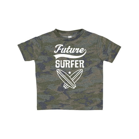 

Inktastic Surfing Future Surfer Gift Toddler Boy or Toddler Girl T-Shirt