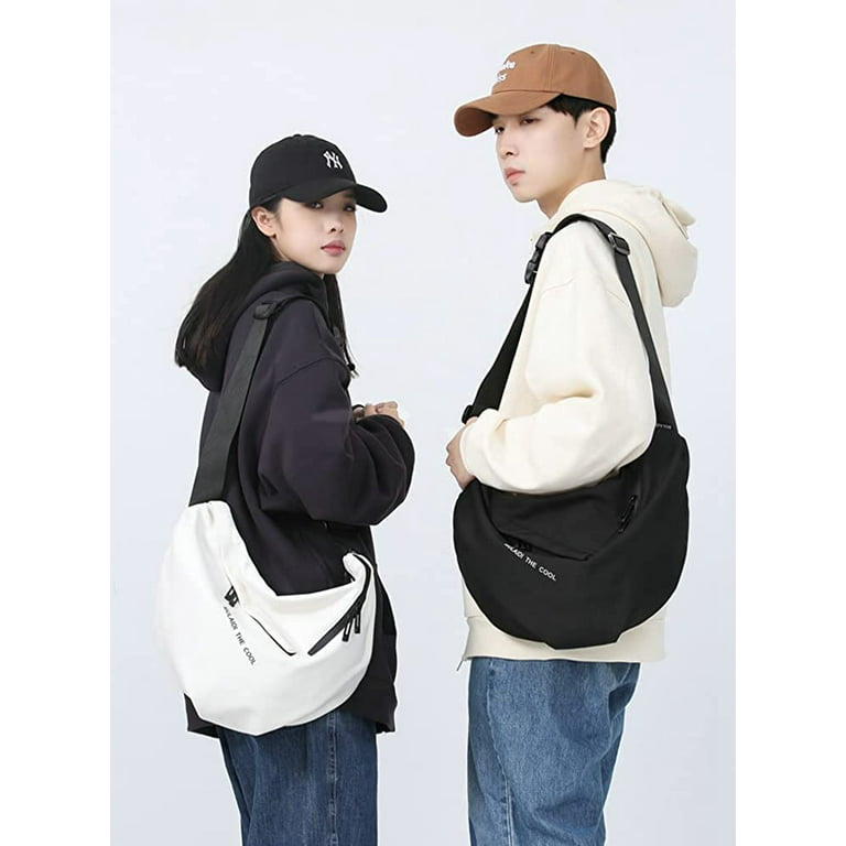 CoCopeaunts Waterproof Nylon Sling Chest Bag Back Travel Climb Cross Body  Messenger Shoulder Pack Chest Bags Men Women Couple Bags 