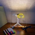 thumbnail image 4 of Tablero de notas Led con colores, tablero de dibujo hecho a mano para niños, para el hogar, restaurantes, cafeterías, 30x20cm, 4 of 5