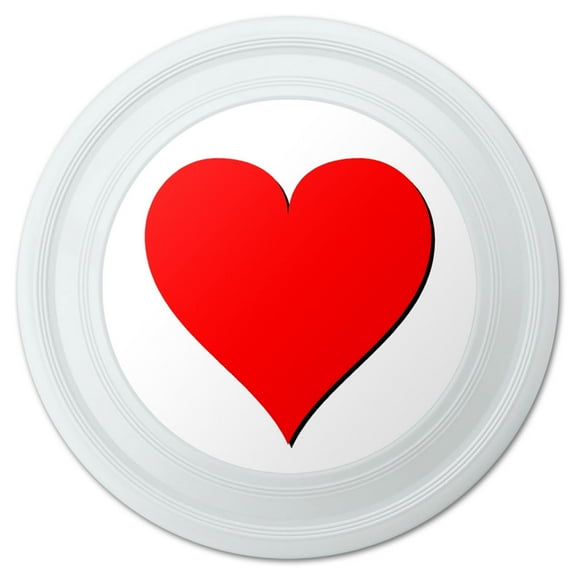 Heart Novelty 9" Flying Disc