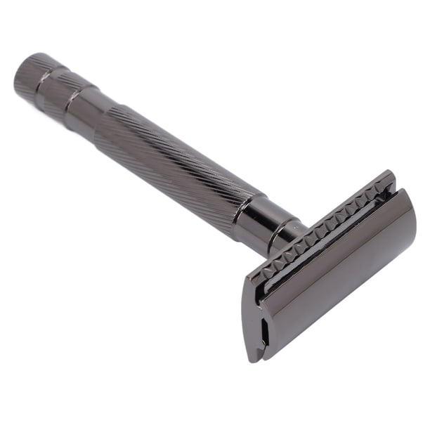 Maquinilla de afeitar de seguridad BuyWeekMX estilo vintage doble filo