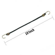 Hyper Tough 10 inch Grey Mini Rubber Bungee Cords 4 Pack