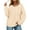 Beige, variant on CASSIE LIZ Plus Size Womens Sweaters 5X Crew Neck Knit Pullover Fall Fashion Gray Loose Fit Winter Dressy 5XL 26W 28W