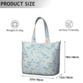 thumbnail image 5 of Sac de Cabine avec Oeuvre de Marguerite Ensoleillée, Sac Polochon Rétro à Motif Floral, Léger, Multiples Poches, pour Femmes, 5 of 5