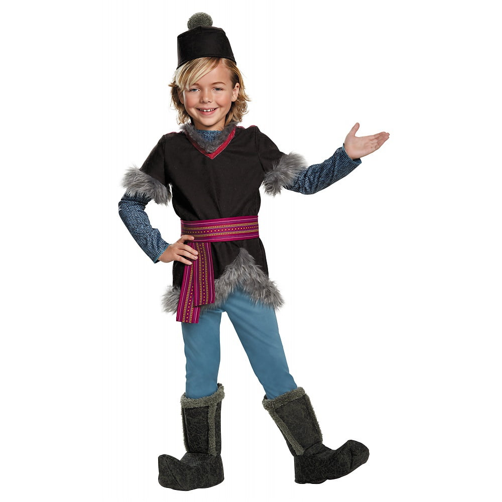 Anna Deluxe Disney Olaf's Frozen Adventure Fancy Dress Halloween Child Costume 