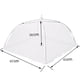 thumbnail image 5 of Funda para comida de barbacoa, paquete de 6 carpas de malla emergentes para alimentos, 43 x 43 x 20 cm, protector de alimentos para exteriores plegable y reutilizable, color blanco, ideal para, 5 of 7