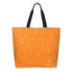 thumbnail image 1 of Balery Orange Glitter2 Bolsa Tote Estilo Estético con Cremalleras, Bolsa de Hombro, Bolsa de Compras Grande y Plegable, 1 of 8