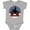 AC-Heather Grey, variant on Four Wheeling Mudding off Roading Boys or Girls Baby Bodysuit