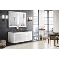 thumbnail image 2 of James Martin Vanities E645-V60D-GW-3CSP Athens 60" Free Standing Double Wood Vanity Set -, 2 of 7