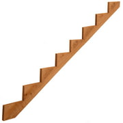 8-Step Pressure-Treated Cedar-Tone Stair Stringer