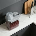 thumbnail image 6 of Linnome Clear Airtight Food Storage Container With Lids Plastic Canisters For Kitchen Pantry Organization And Storage, 6 of 6