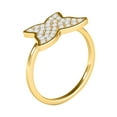 thumbnail image 3 of Aone 0.35 Carat Lab Grown Diamond Wedding & Engagement Yellow Gold Ring for Women, 3 of 5