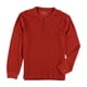 thumbnail image 1 of American Heritage playera henley texturizada para hombre, roja, pequeña American Heritage  henley, 1 of 2