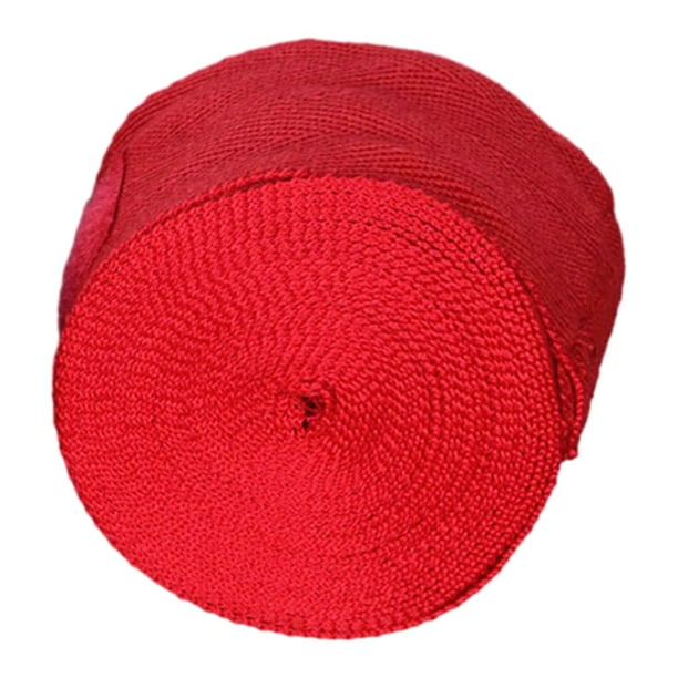 Yuarrent Vendas de boxeo para adultos y niños, muñequeras para taekwondo, muay thai y kickboxing, color rojo Boxeo Rojo 5m