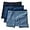 Blue, variant on Hanes Ulti 3-Pk Boxer Brief 3X Large Big Blue