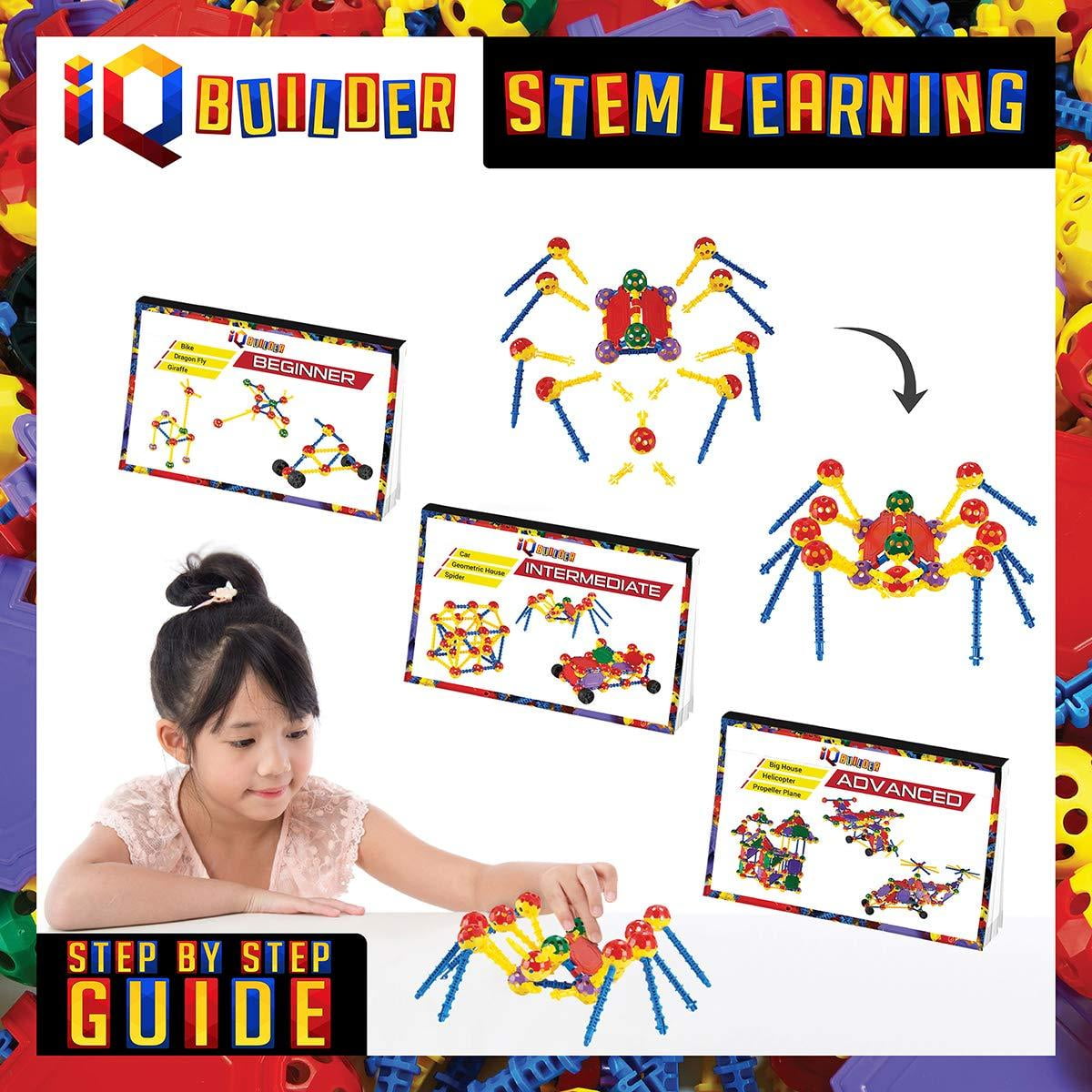iq builder educational toy building set