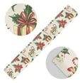 thumbnail image 5 of Yayeee Table Runner 70 inches Long Home Kitchen Dinning Party Decoration, Red Christmas Poinsettia, 5 of 7