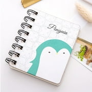 Cute Daily Planner Portable Mini Coil Notebook Journal Diary Pocket Notepad