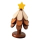 thumbnail image 4 of Juego de salvamanteles de madera con forma de árbol de Navidad, resistentes al calor, para proteger la mesa. Estrella, 4 of 7