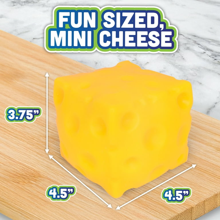 TOYSBIAN CHEESE LAND MINI CHEESE 蓄光 本体のみ Toymendous Squeeze Cheese, Squishy Stress Toy, Children Ages