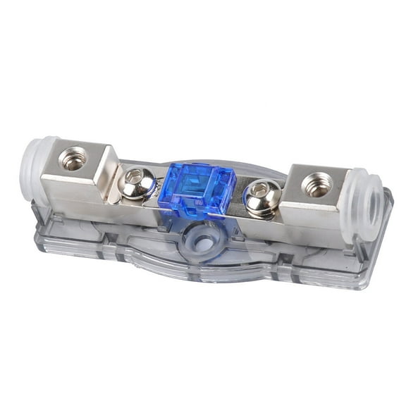 OUNONA Durable 12V Car Audio Inline Mini ANL Fuse Holder Suit 4 / 8GA Cable with 60 AMP Fuse