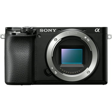 Sony Alpha α6100 24.2 Megapixel Mirrorless Camera Body Only, Black