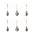thumbnail image 1 of Pack de 6 Focos LED Aksi 1W A19 Estela de luz Base E27 Naranja, 1 of 3