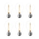 thumbnail image 1 of Pack de 6 Focos LED Aksi 1W A19 Estela de luz Base E27 Naranja, 1 of 3
