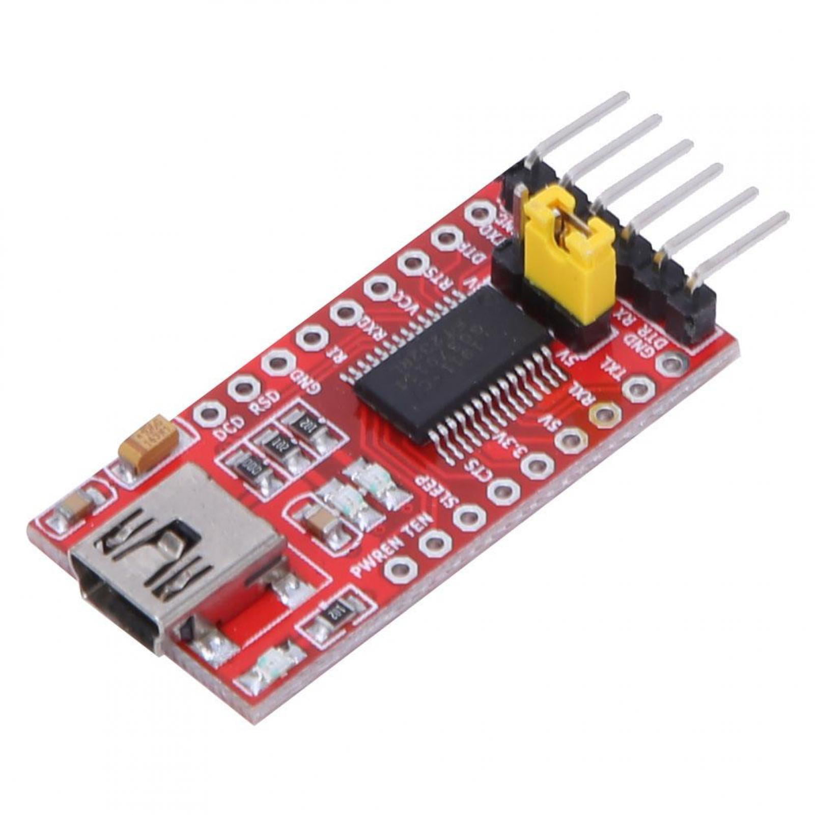 Details about   FTDI FT232RL USB to TTL Serial Converter Adapter Module 5V 3.3V For Arduino