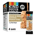 thumbnail image 7 of KIND, Gluten Free, Protein MAX Sweet & Salty Caramel Peanut 20 gram Protein Bars 4 Count  Cardboard Box, 7 of 7