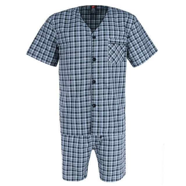Hanes Ensemble de Pyjama à Manches Courtes et Jambes Courtes (Hommes)