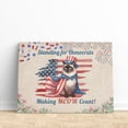 thumbnail image 3 of Democratic Siamese Cat Making Meow Count Election 2024 Horizontal Matte Canvas Poster Cat Lover Kitten Owner Gifts Wall Art Home Decor - 01001, 3 of 5