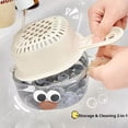 thumbnail image 5 of Fruit Washer Strainer Bowl with Handle,2 in 1 Fruit Washing Bowl with Strainer,Dual-Layer Veggie Colander Draining Basket,Vegetable Washing Draining Basket for Mini Berry Grape Washer, 5 of 10