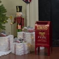 thumbnail image 2 of Northlight Metal Mailbox Christmas Decoration - 16", 2 of 5