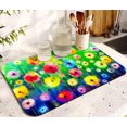 thumbnail image 1 of Dish Drying Mat for Kitchen Counter 20x12in Washable Quick Dish Drying Pad Rubber Backed Absorbent Draining Mat Fit Kitchen Counter,Bar,Under Sink,Dishes,Utensils,Dish Rack, 1 of 5