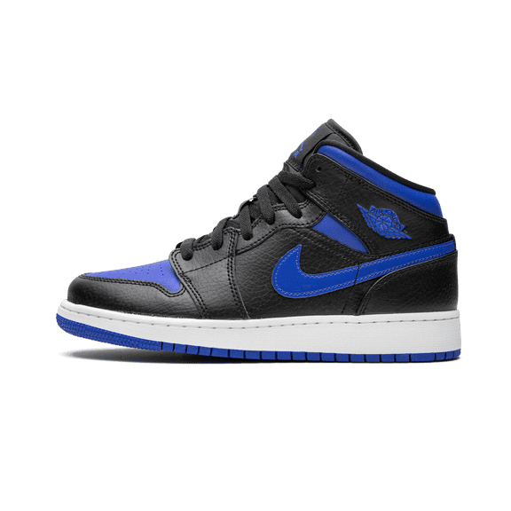 JORDAN GRADE SCHOOL Air Jordan 1 MID GS "Black Royal" 554725 068 554725 068 from Stadium Goods