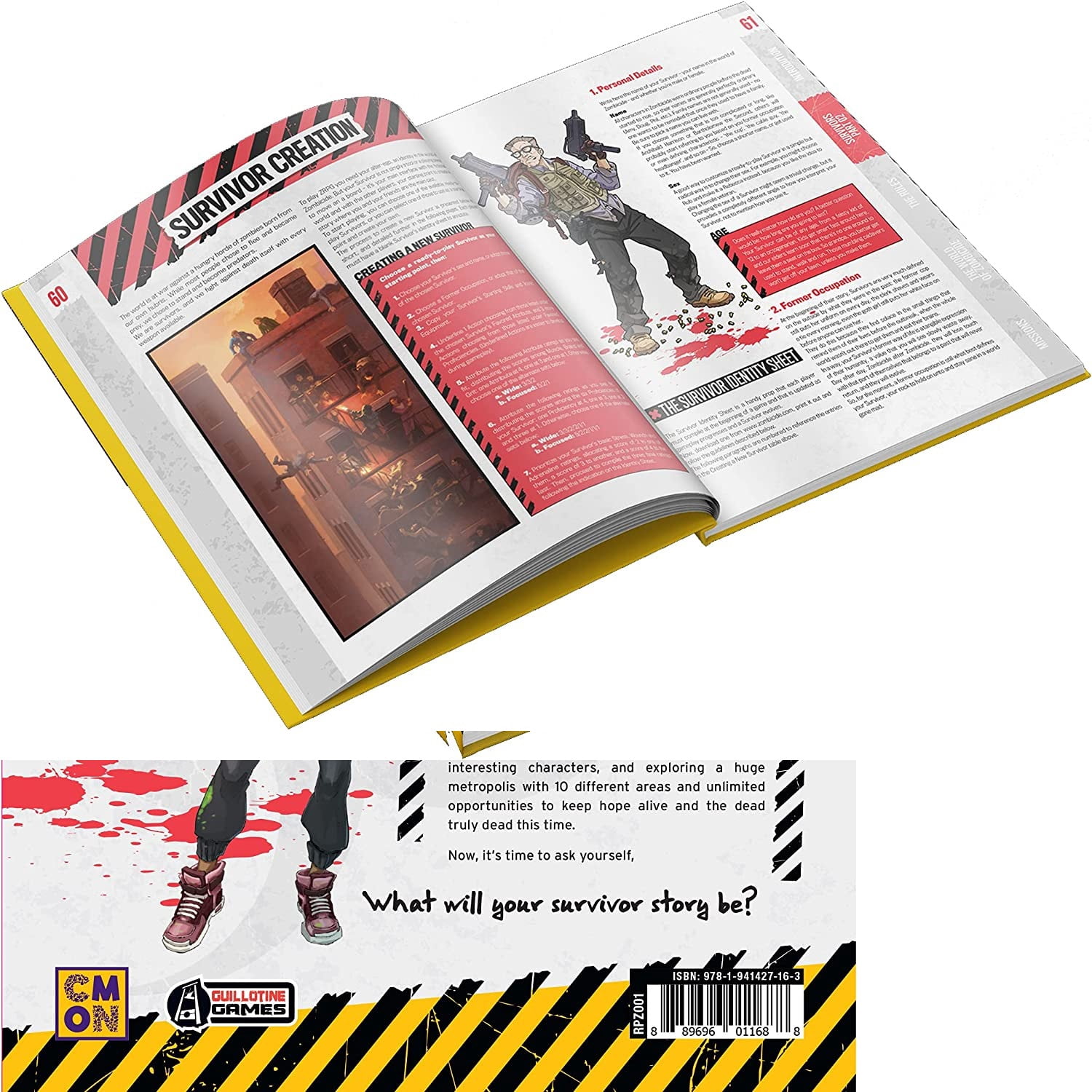Zombicide Chronicles The Roleplaying Game Core Book