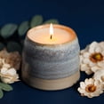 thumbnail image 5 of Hyggelight | The Growing Candle Unscented Soy Candles with Wildflower Seeds,Juniper Citronella Candle in Greta Stone Grey Ceramic Container, 5 of 12