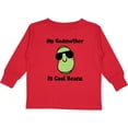 thumbnail image 3 of Inktastic Cool Beans Godmother Boys or Girls Long Sleeve Toddler T-Shirt, 3 of 5