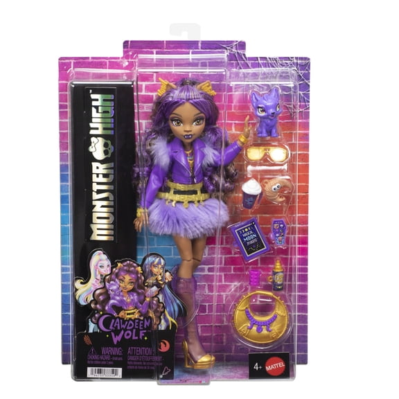 Muñeca Mattel Monster High Look Monstruoso Clawdeen