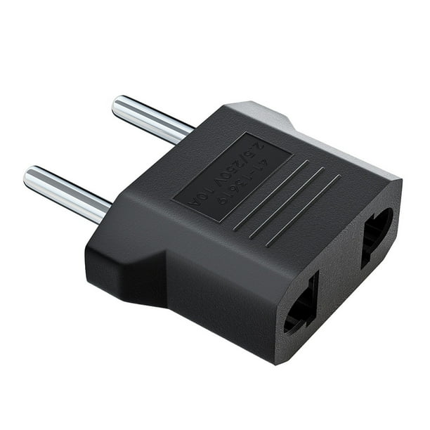 Convertidor adaptador de enchufe de EE. UU. A la UE retardante de llama ABS protección múltiple para el hogar Hugtrwg Nuevos Originales