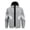 Grey, variant on Lightweight Hooded Softshell Lined Windbreaker Jacket For Men Outdoor Hiking Travel And Daily Streetwear Comfortable Full Zip Up Coat Black S