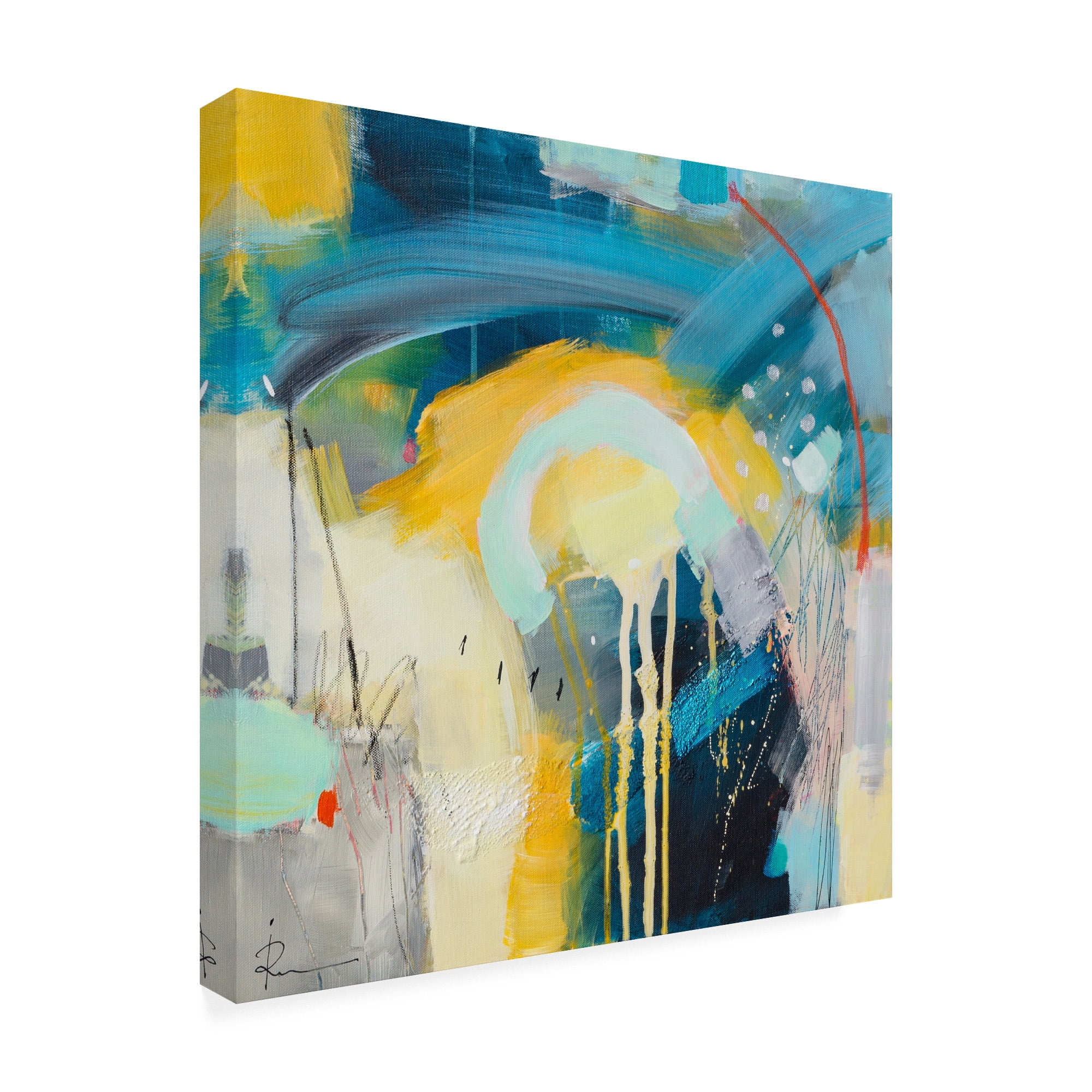 Trademark Fine Art 'Ira Ivanov Paint Expression Study 4' Canvas Art by Ira Ivanov