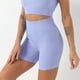 thumbnail image 1 of Pantalones de yoga de cintura alta sin costuras para mujer, ajustados, de secado rápido, con tres puntos, para levantamiento de cadera, estilo europeo y americano, 1 of 5