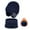 Navy, variant on QQAMB Kids Earflap Beanie and Scarf Set for Girls Boys,Winter Warm Knit Ski Hat with Fleece Lined for 4-10 Years