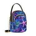 thumbnail image 7 of FORMRS Crossbody Bag for Women Shoulder Cell Phone Purse with Zipper, Neon Pink Starfish, 7 of 7