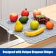 thumbnail image 4 of Tapete de Secado de Goma con Inclinación Trasera Whm241225001 | Almohadilla Antideslizante para Secar Platos de Cocina, 58 X 43 Cm, Gris | Tapete de Drenaje de Goma Resistente Al Calor, Apto para Uso, 4 of 6